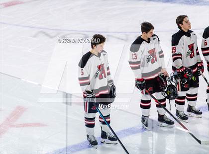 Thumbnail 2 in Belmont vs. Reading Memorial (MIAA Division 1 North Semifinal) photogallery.