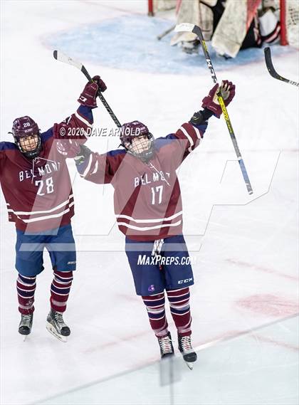 Thumbnail 3 in Belmont vs. Reading Memorial (MIAA Division 1 North Semifinal) photogallery.