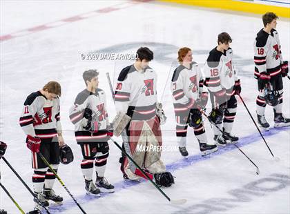 Thumbnail 2 in Belmont vs. Reading Memorial (MIAA Division 1 North Semifinal) photogallery.