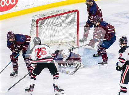Thumbnail 1 in Belmont vs. Reading Memorial (MIAA Division 1 North Semifinal) photogallery.