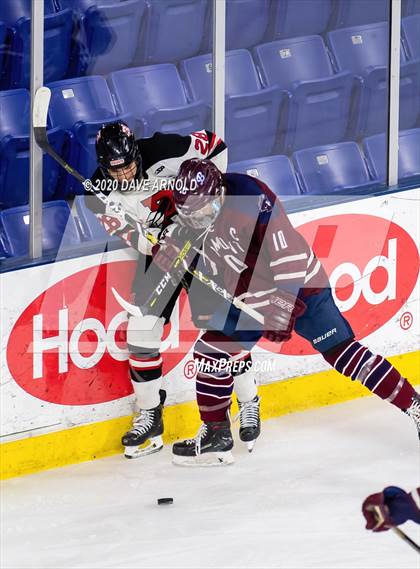 Thumbnail 1 in Belmont vs. Reading Memorial (MIAA Division 1 North Semifinal) photogallery.