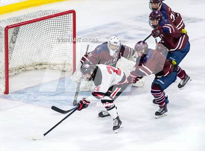 Thumbnail 2 in Belmont vs. Reading Memorial (MIAA Division 1 North Semifinal) photogallery.