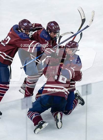 Thumbnail 1 in Belmont vs. Reading Memorial (MIAA Division 1 North Semifinal) photogallery.