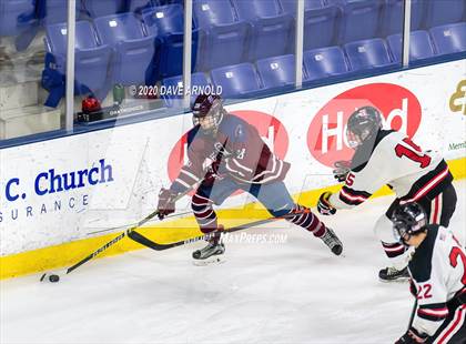 Thumbnail 1 in Belmont vs. Reading Memorial (MIAA Division 1 North Semifinal) photogallery.