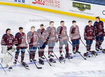 Thumbnail 2 in Belmont vs. Reading Memorial (MIAA Division 1 North Semifinal) photogallery.