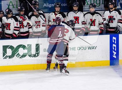 Thumbnail 2 in Belmont vs. Reading Memorial (MIAA Division 1 North Semifinal) photogallery.