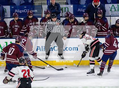 Thumbnail 3 in Belmont vs. Reading Memorial (MIAA Division 1 North Semifinal) photogallery.