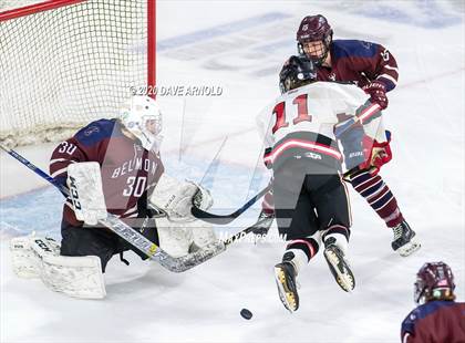 Thumbnail 3 in Belmont vs. Reading Memorial (MIAA Division 1 North Semifinal) photogallery.