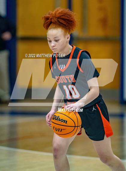 Thumbnail 2 in Union Pines vs. South View (Cumberland County Holiday Classic) photogallery.