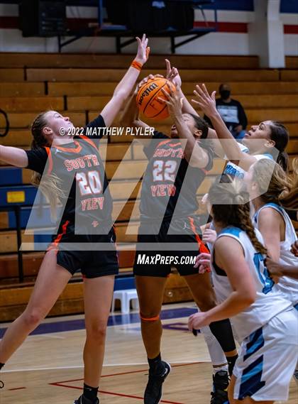 Thumbnail 3 in Union Pines vs. South View (Cumberland County Holiday Classic) photogallery.