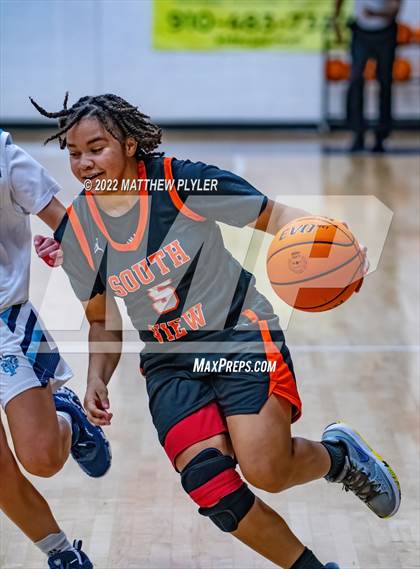 Thumbnail 3 in Union Pines vs. South View (Cumberland County Holiday Classic) photogallery.