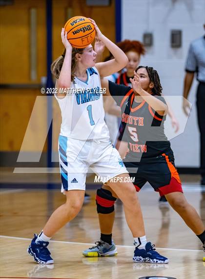 Thumbnail 2 in Union Pines vs. South View (Cumberland County Holiday Classic) photogallery.