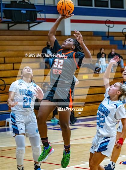 Thumbnail 2 in Union Pines vs. South View (Cumberland County Holiday Classic) photogallery.