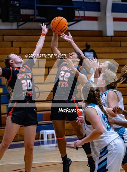 Thumbnail 2 in Union Pines vs. South View (Cumberland County Holiday Classic) photogallery.