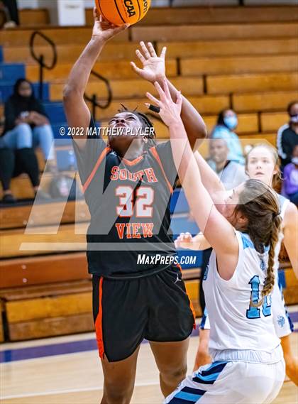 Thumbnail 2 in Union Pines vs. South View (Cumberland County Holiday Classic) photogallery.