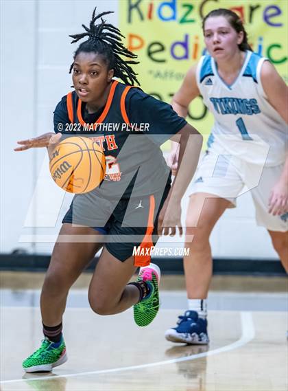 Thumbnail 2 in Union Pines vs. South View (Cumberland County Holiday Classic) photogallery.
