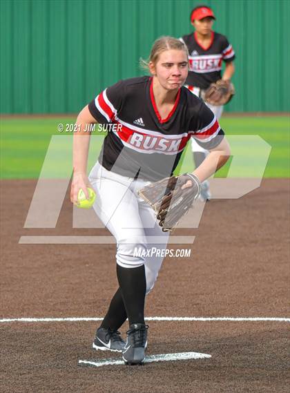 Thumbnail 2 in Rusk vs Taylor (UIL 4A Area Playoff) photogallery.