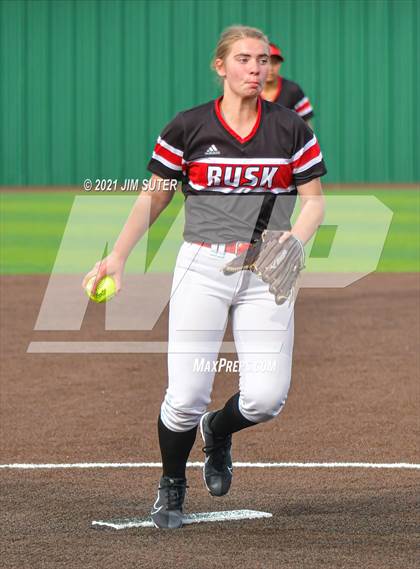 Thumbnail 3 in Rusk vs Taylor (UIL 4A Area Playoff) photogallery.