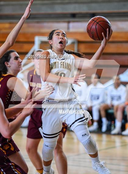 Thumbnail 1 in Menlo-Atherton vs. Saint Francis (Elite Showcase) photogallery.