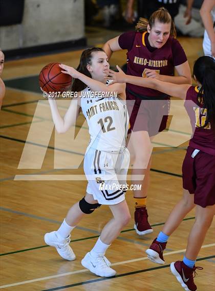Thumbnail 2 in Menlo-Atherton vs. Saint Francis (Elite Showcase) photogallery.