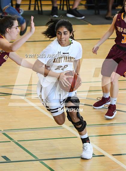 Thumbnail 3 in Menlo-Atherton vs. Saint Francis (Elite Showcase) photogallery.