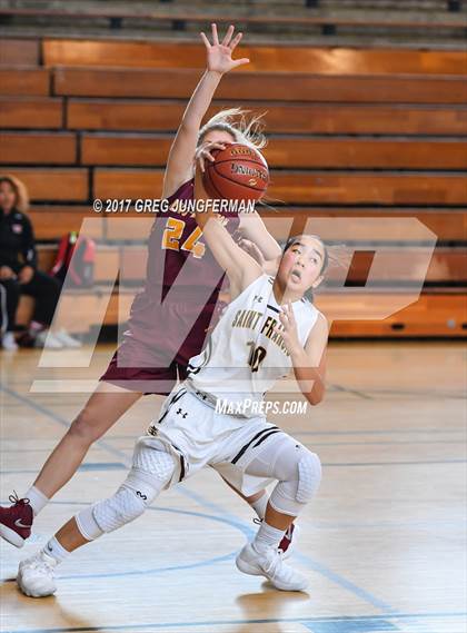 Thumbnail 1 in Menlo-Atherton vs. Saint Francis (Elite Showcase) photogallery.