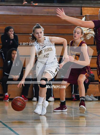 Thumbnail 1 in Menlo-Atherton vs. Saint Francis (Elite Showcase) photogallery.