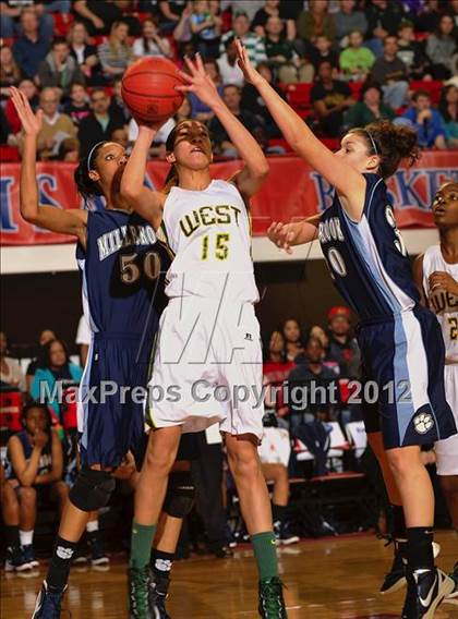 Thumbnail 3 in Millbrook vs. West Forsyth (NCHSAA 4A Final) photogallery.