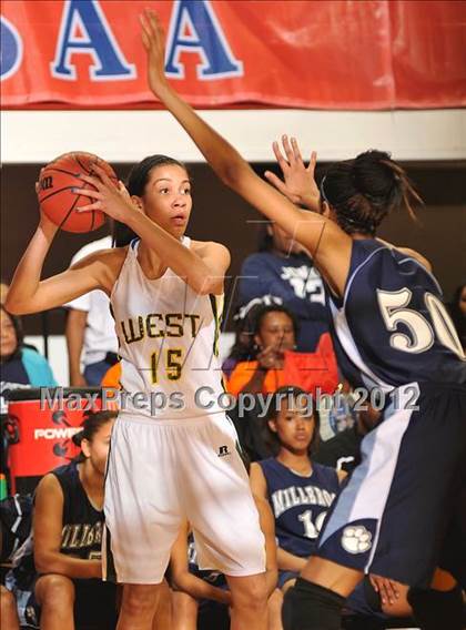 Thumbnail 1 in Millbrook vs. West Forsyth (NCHSAA 4A Final) photogallery.