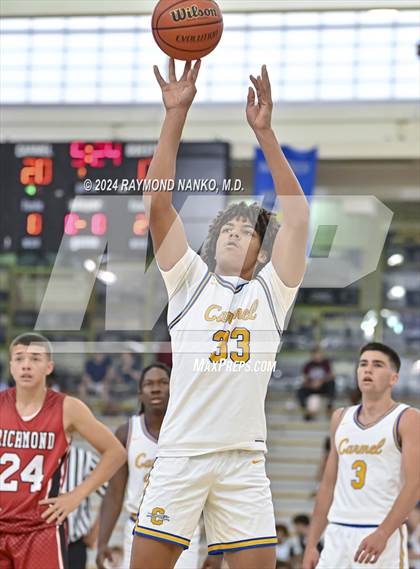 Thumbnail 1 in Richmond vs Carmel (IBCA / IHSAA Showcase)  photogallery.