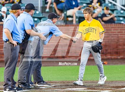 Thumbnail 1 in Bridge City vs Liberty (UIL Baseball 4A Region 3 Bi-District) photogallery.