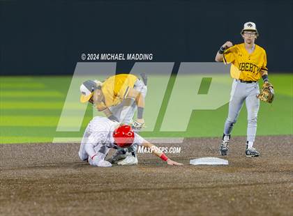 Thumbnail 1 in Bridge City vs Liberty (UIL Baseball 4A Region 3 Bi-District) photogallery.