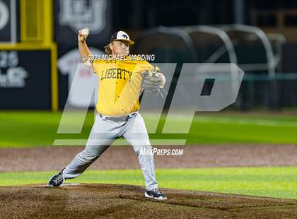 Thumbnail 1 in Bridge City vs Liberty (UIL Baseball 4A Region 3 Bi-District) photogallery.
