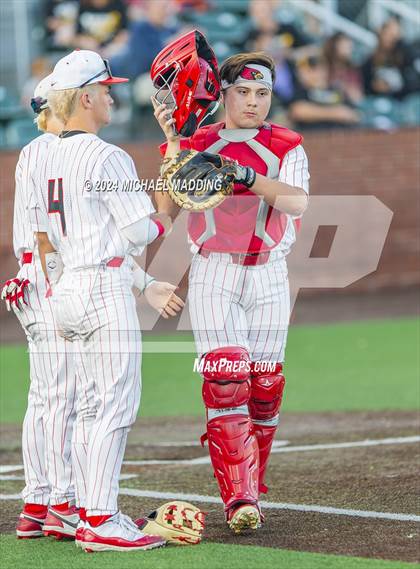 Thumbnail 1 in Bridge City vs Liberty (UIL Baseball 4A Region 3 Bi-District) photogallery.