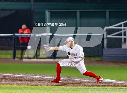 Thumbnail 1 in Bridge City vs Liberty (UIL Baseball 4A Region 3 Bi-District) photogallery.