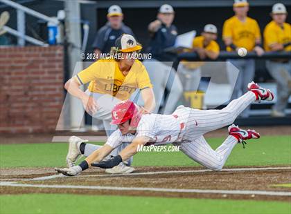 Thumbnail 1 in Bridge City vs Liberty (UIL Baseball 4A Region 3 Bi-District) photogallery.