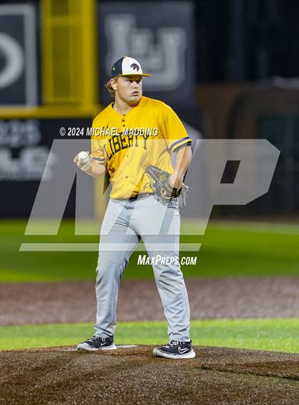 Thumbnail 1 in Bridge City vs Liberty (UIL Baseball 4A Region 3 Bi-District) photogallery.