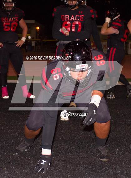 Thumbnail 2 in Grace Brethren vs. Oak Park photogallery.
