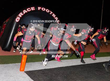 Thumbnail 2 in Grace Brethren vs. Oak Park photogallery.