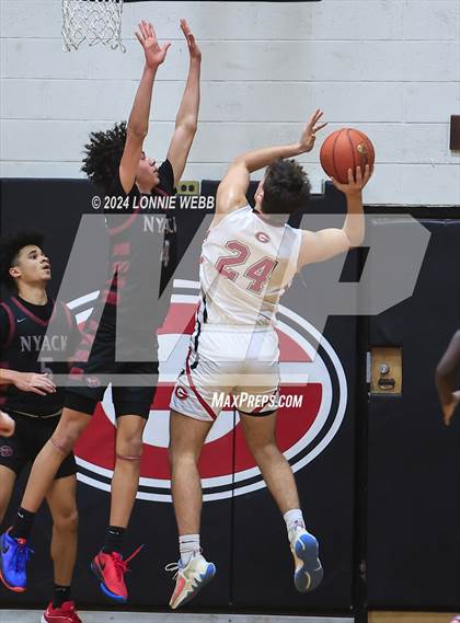 Thumbnail 2 in Nyack vs Rye (NYSPHSAA Section 1 Class A Quarter Final) photogallery.