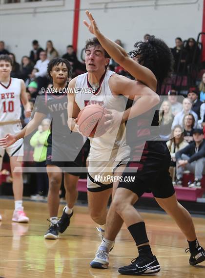 Thumbnail 2 in Nyack vs Rye (NYSPHSAA Section 1 Class A Quarter Final) photogallery.