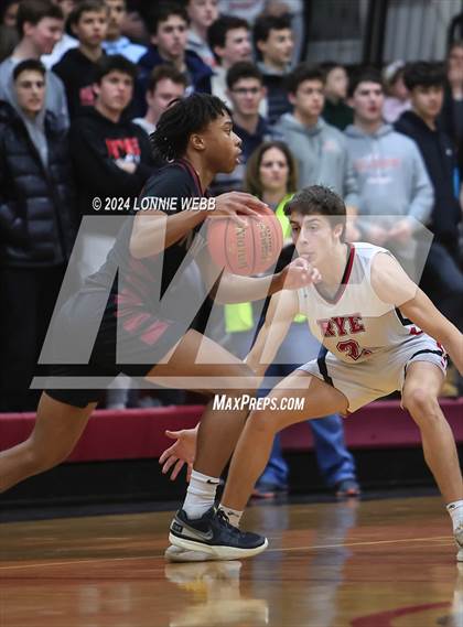 Thumbnail 2 in Nyack vs Rye (NYSPHSAA Section 1 Class A Quarter Final) photogallery.