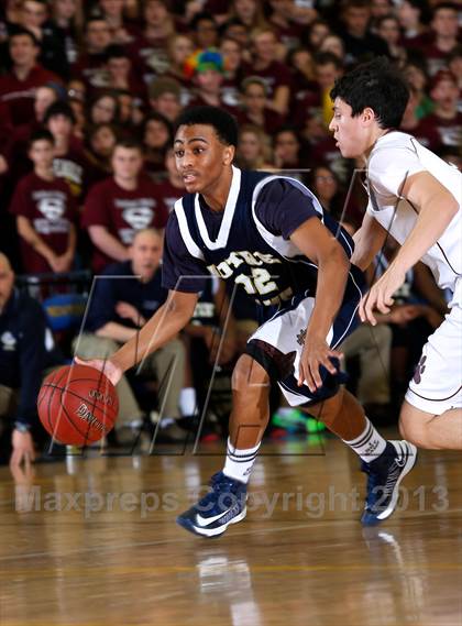 Thumbnail 1 in Bethel vs Notre Dame-Fairfield (SWC Semifinal) photogallery.