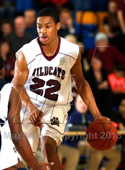 Thumbnail 2 in Bethel vs Notre Dame-Fairfield (SWC Semifinal) photogallery.