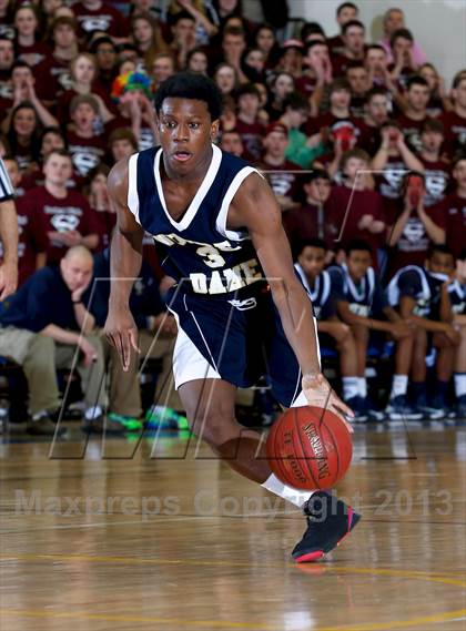 Thumbnail 1 in Bethel vs Notre Dame-Fairfield (SWC Semifinal) photogallery.