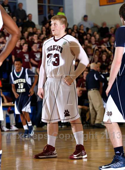 Thumbnail 1 in Bethel vs Notre Dame-Fairfield (SWC Semifinal) photogallery.