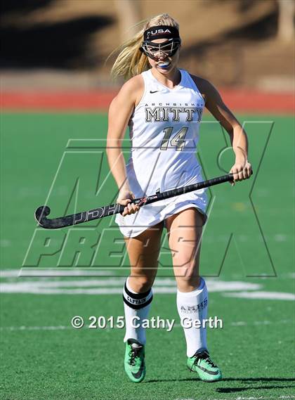 Thumbnail 3 in Los Gatos vs. Archbishop Mitty photogallery.