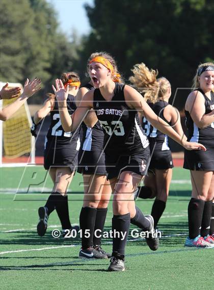Thumbnail 3 in Los Gatos vs. Archbishop Mitty photogallery.