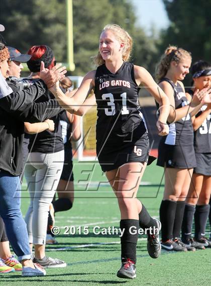 Thumbnail 3 in Los Gatos vs. Archbishop Mitty photogallery.