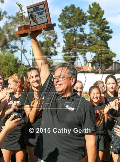 Thumbnail 2 in Los Gatos vs. Archbishop Mitty photogallery.
